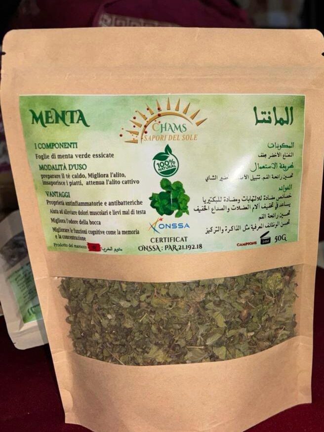 menta seca